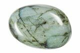 2.85" Flashy, Polished Labradorite Palm Stone - Madagascar - #195483-1